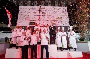 Asian Pastry Cup Podium