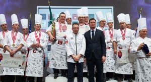 Podium Coupe du Monde de la Pâtisserie