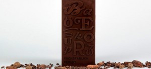 Typographic Chocolate