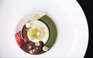 Plate dessert's Fredrik Borksborg