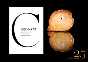 Croissant. Book "Le Pain Passion"