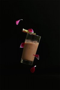 Iced Chocolate and fresh raspberry by Marcolini