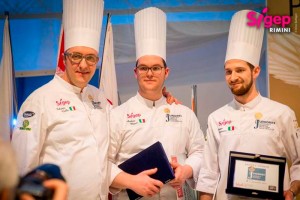 Italian team. Worls Junior Pastry Championship 2017