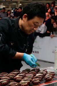 The Japanese chef Akihiro Kakimoto - World Chocolate Masters 2018