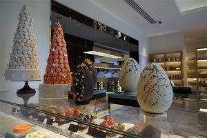 Eggs and macarons by Mandarin Oriental Hotel