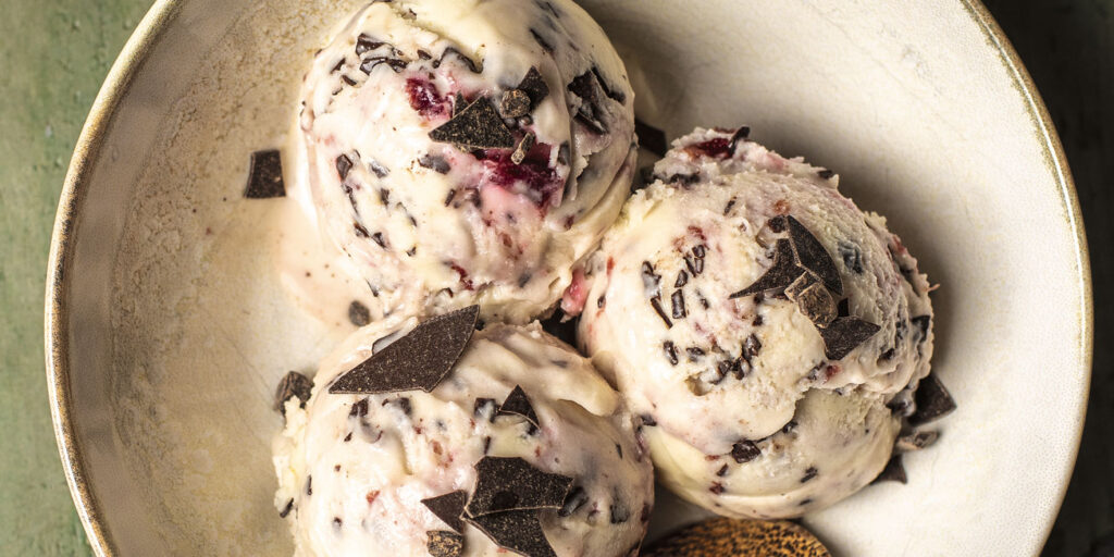 Black forest ice cream