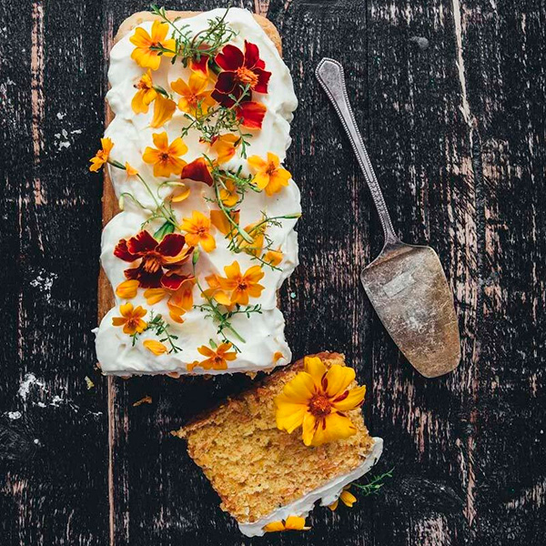 Recipe of book Flowers on a plate