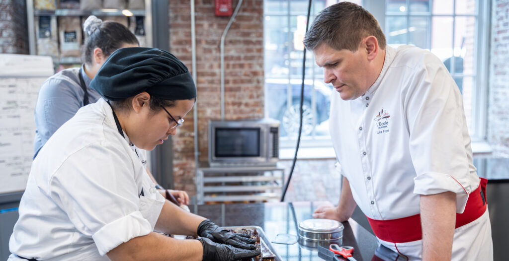 Course by Luke Frost in L'École Valrhona Brooklyn